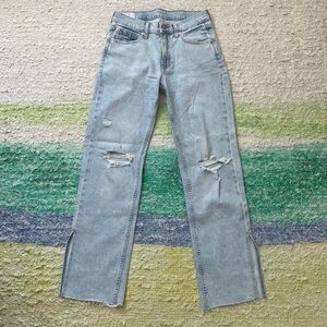 Gap 90s loose mid rise light wash jeans